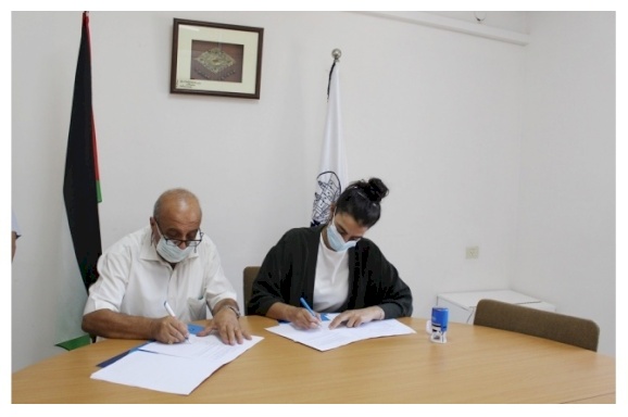 غرفة تجارة وصناعة محافظة بيت لحم ومؤسسة ابتكار-فلسطين توقعان اتفاقية تعاون